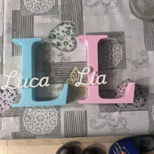 Letras Personalizables Impresión 3D